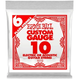Струна элек/акуст ERNIE BALL 1010 одиночная