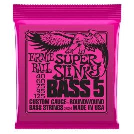 Струны д/бас ERNIE BALL 2824 (40-125)