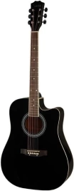 Электроакустическая гитара SHINOBI HB412AME/BK