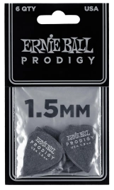 Медиатор ERNIE BALL 9199 черные 1,5мм 