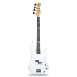 Бас гитара электрическая BOSSTONE BG-04 WH+Bag 4 струны