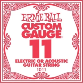 Струна элек/акуст ERNIE BALL 1011 одиночная