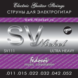 Струны д/эл. Fedosov SV111