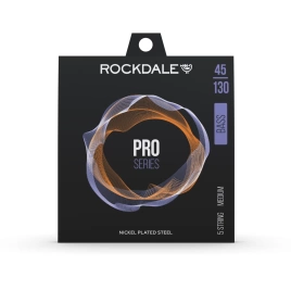 Струны д/бас  ROCKDALE PRO 45-130 Nickel Wound 5 Medium 