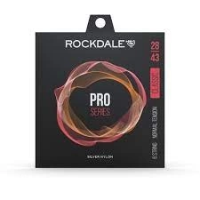 Струны д/клас ROCKDALE PRO 28-43 Silver Nylon Norrmal