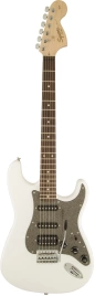 Электрогитара FENDER SQUIER AFFINITY STRATOCASTER HSS LRL OLYMPIC WHITE белый