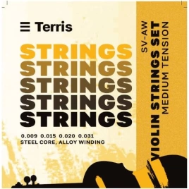 Струны д/скрипки TERRIS SV-AW