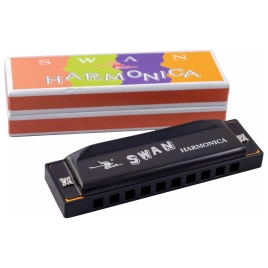 Губная гармошка SWAN SW1020-4 BK