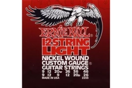 Струны д/эл.ERNIE BALL 2233 для 12-струн
