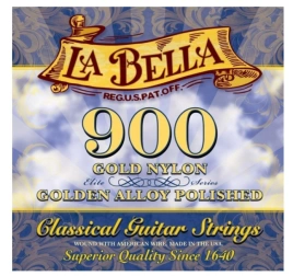 Струны д/кл. LA BELLA 900 GOLDEN SUPERIOR