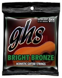 Струны д/ак GHS BB20X BRIGHT BRONZE (11-50)