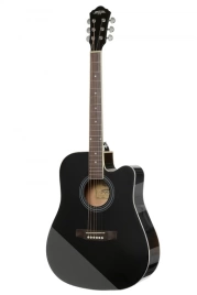 Акустическая гитара CARAVAN MUSIC HS-4111 BK EQ черный