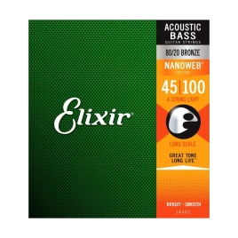 Струны д/бас ELIXIR 14502(045)