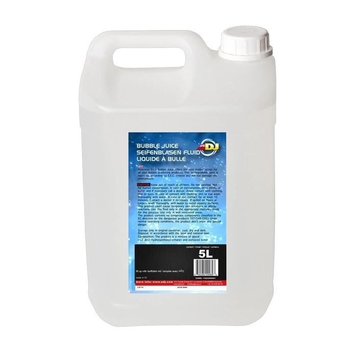 Жидкость для мыльных пузырей AMERICAN DJ BUBBLE JUICE фото 1