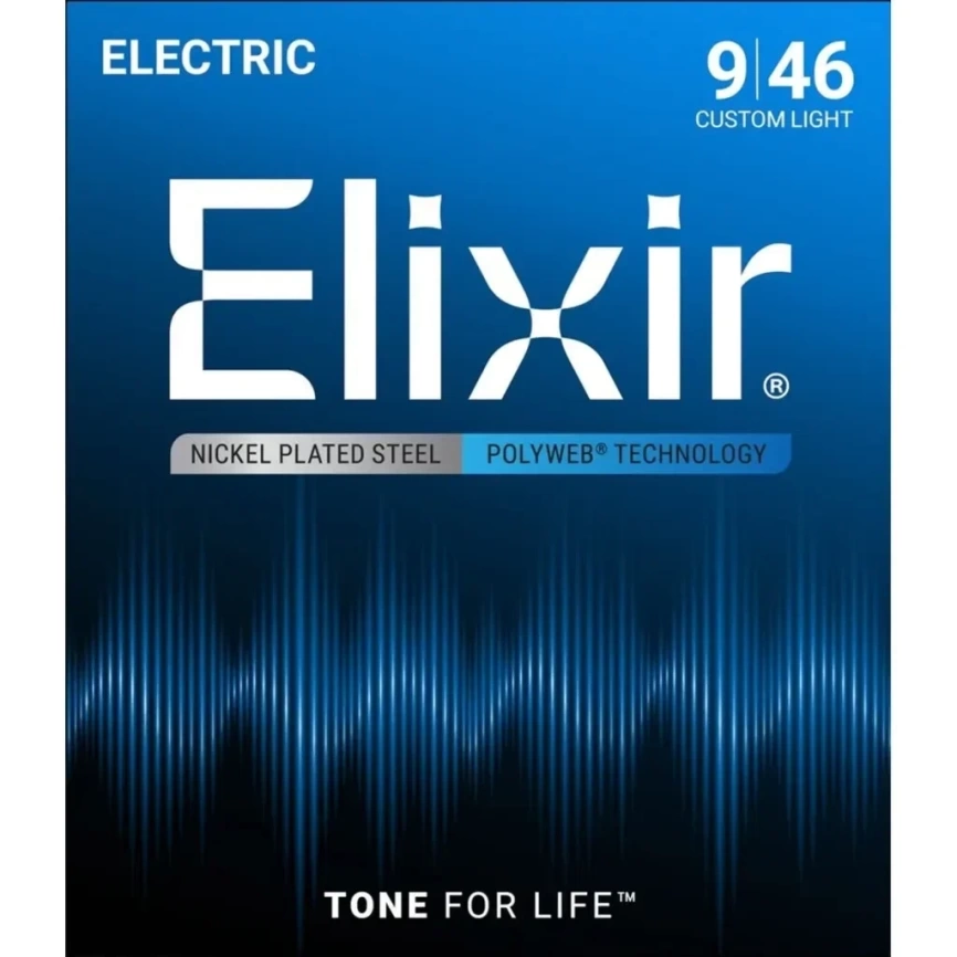 Струны д/эл.ELIXIR 12025 9-46 Polyweb фото 1