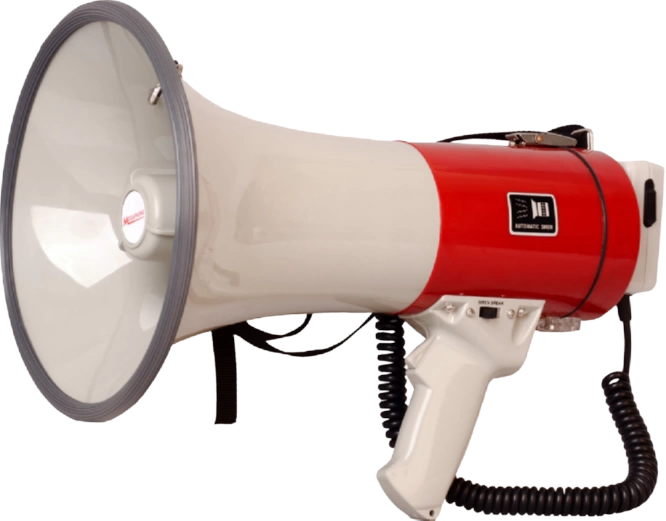 Мегафон SVS AUDIOTECHNIK MG-20 с функцией записи 20 сек, микрофоном, функцией сирены фото 3