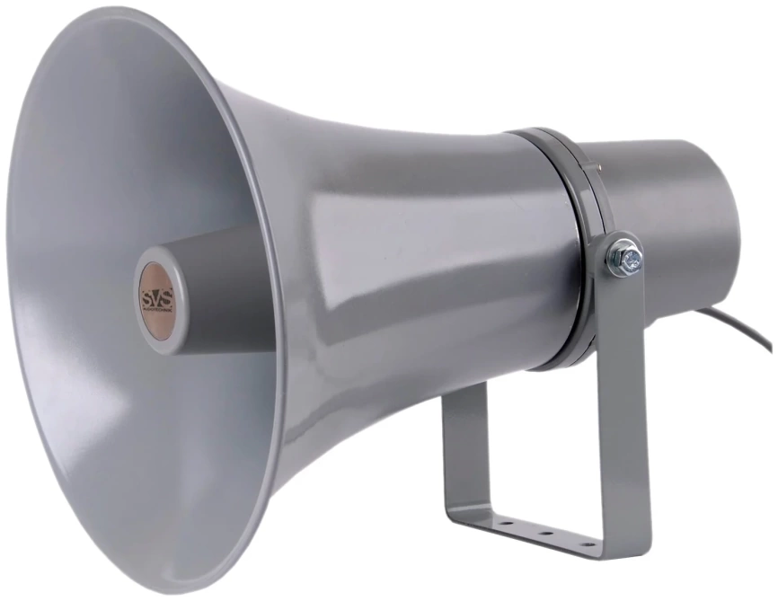 Громкоговоритель SVS AUDIOTECHNIK HS-30 рупорный,трансформатор 100В с переключателем (30-15-7,5 Вт) фото 1