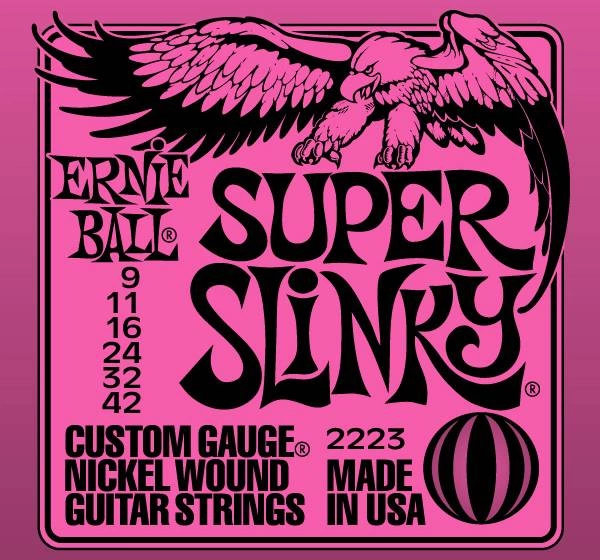 Струны д/эл ERNIE BALL 2223 (9-42) фото 1