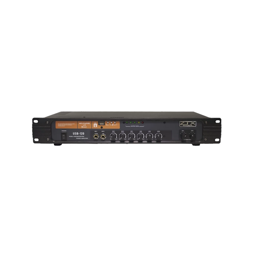 Усилитель ZTX audio USB-120 трансляционный фото 1
