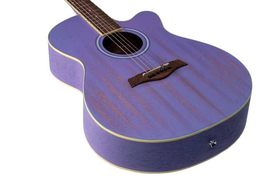 Акустическая гитара Sevillia IWC-235 MTP розовый фото 9