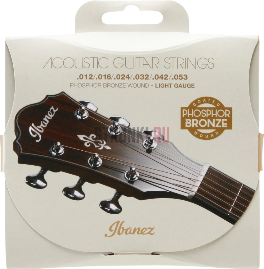 Струны д/ак.IBANEZ  IACSP6C  12-53 фото 1