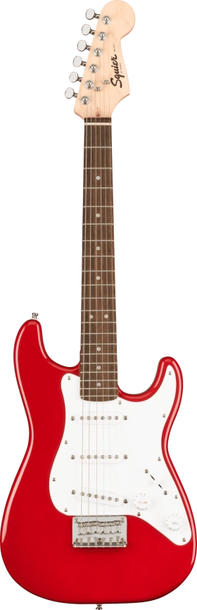 Электрогитара FENDER SQUIER MINI STRATOCASTER DAKOTA RED красный фото 1