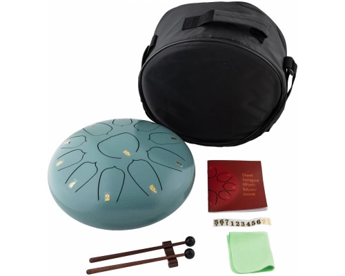 Глюкофон BEE DF1107 GREEN язычковый 11 нот зеленый фото 1