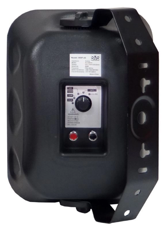 Громкоговоритель SVS AUDIOTECHNIK WS-40 Black настенный черный фото 3