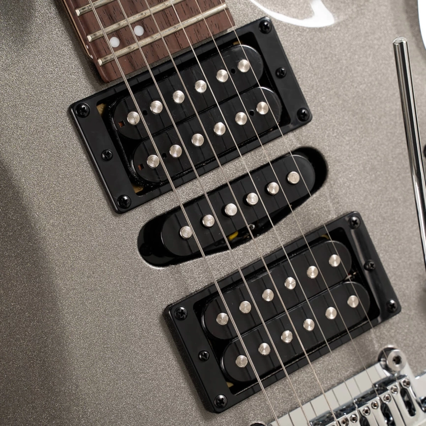 Электрогитара CORT X200-SV Серебристая фото 6