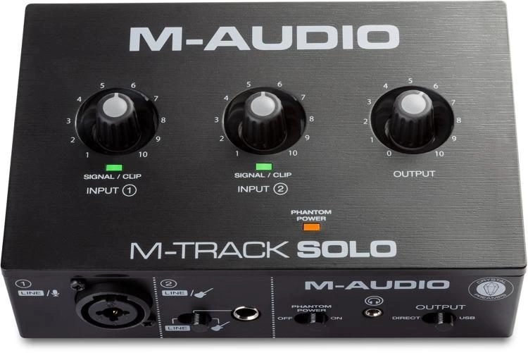 Звуковая карта M-Audio M-Track Solo фото 1