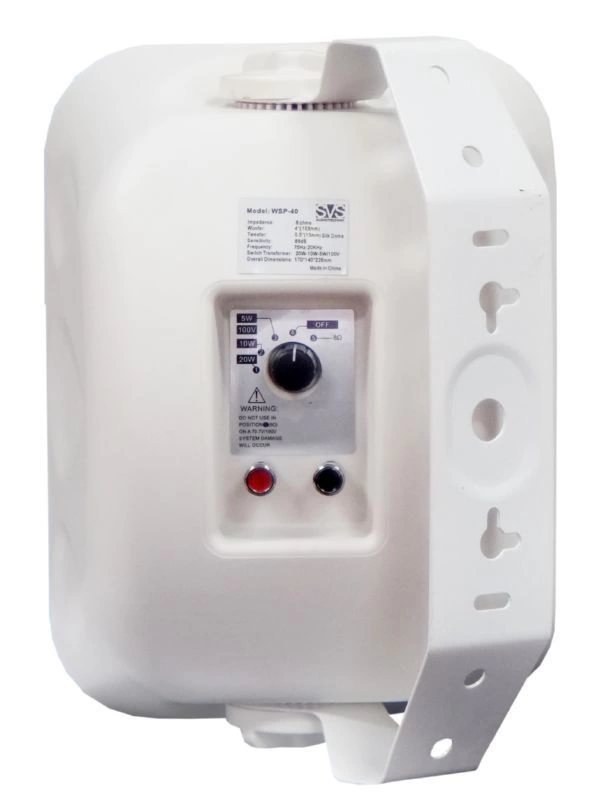 Громкоговоритель SVS AUDIOTECHNIK WSP-40 настенный белый фото 4
