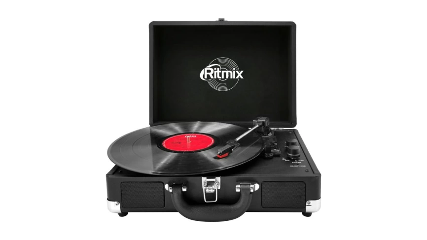 Проигрыватель RITMIX LP-120B black фото 5