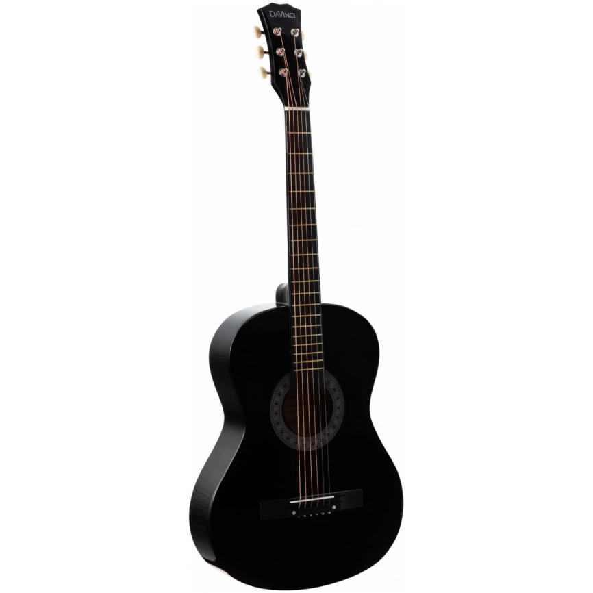 Акустическая гитара DAVINCI DF-50A NP неоново-розовый фото 1