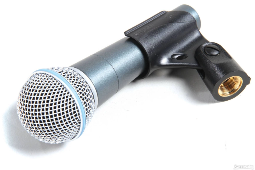 Микрофон SHURE BETA 58A динамический суперкардиоидный вокальный фото 8