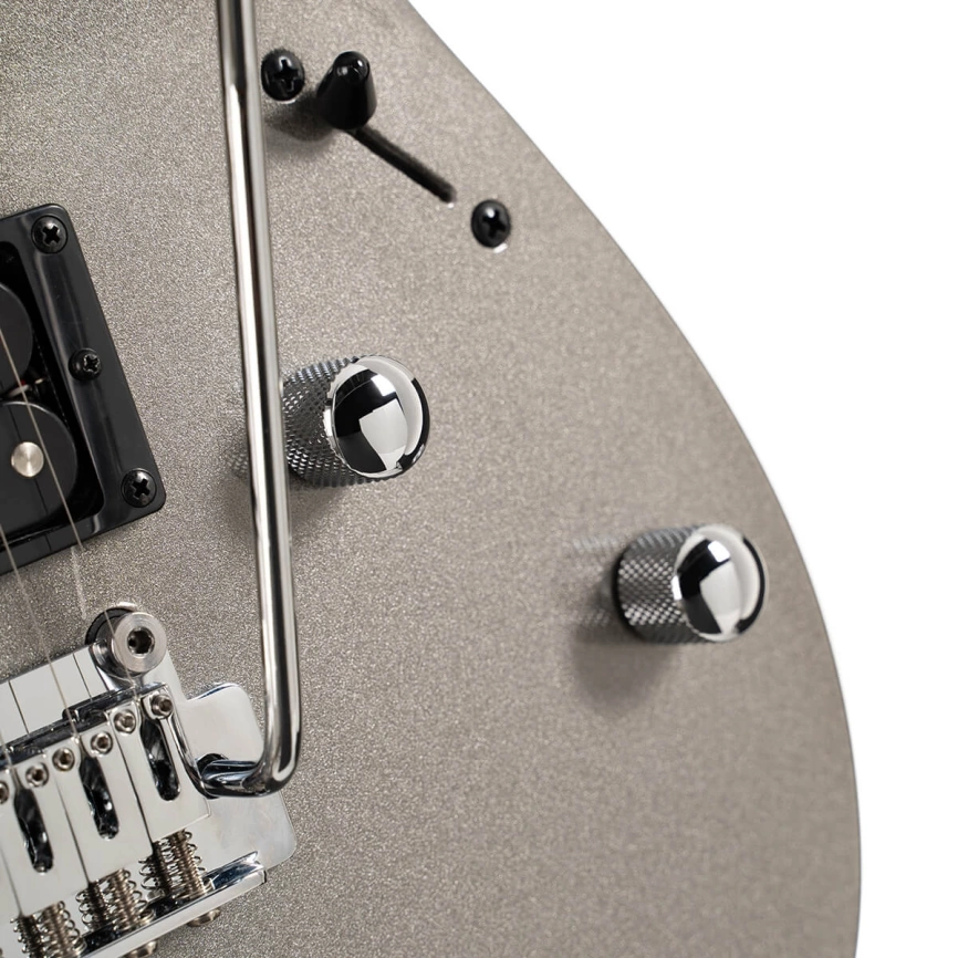 Электрогитара CORT X200-SV Серебристая фото 5