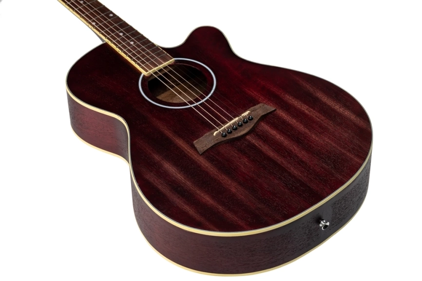 Акустическая гитара Sevillia IWC-235 MTRD красный фото 11