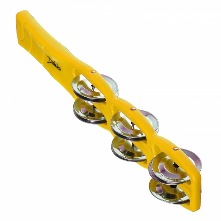 Тарелочки на ручке DEKKO G15-6A YW пластик желтый (6 пар) фото 1