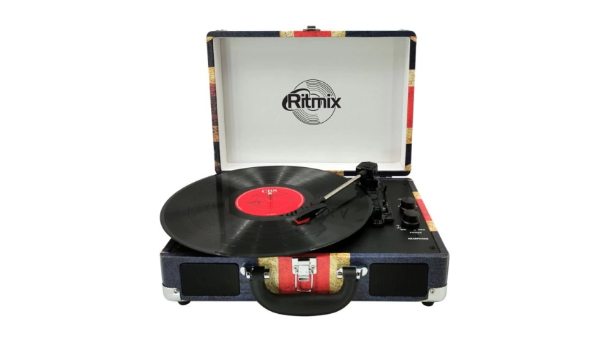 Проигрыватель RITMIX LP-120B UK Flag фото 2