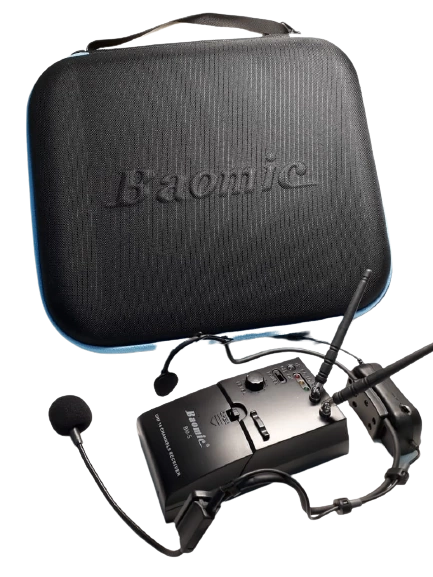 Микрофон BM 5-HD1 FITNESS SYST UHF 900-950MHz Передатчик на оголовье, 16 частот, батар.и БП=10v фото 1