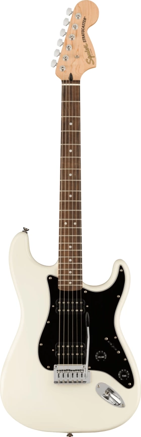 Электрогитара FENDER SQUIER AFFINITY 2021 STRATOCASTER HH LRL OLYMPIC WHITE белый фото 1