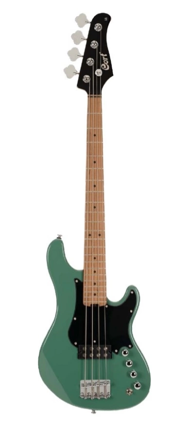 Бас гитара CORT GB-SHORT-SCALE-FGR зеленая фото 1