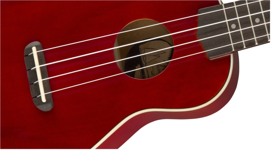 Укулеле FENDER VENICE CHERRY фото 5