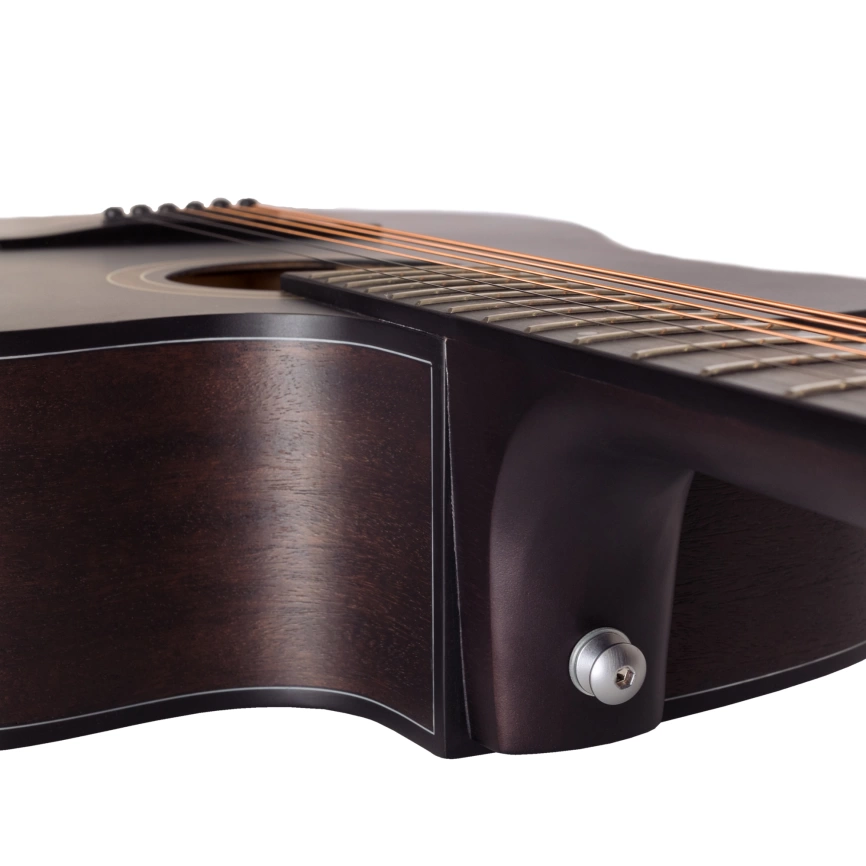 Акустическая гитара ROCKDALE AURORA D1 C RB с вырезом коричневый фото 10