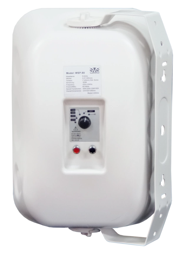 Громкоговоритель SVS AUDIOTECHNIK WSP-80 настенный белый фото 4