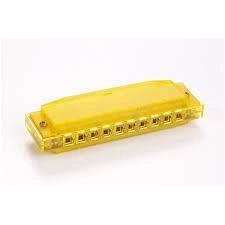Губная гармошка HOHNER TRANSLUCENT YELLOW M1110Y жёлтый фото 1