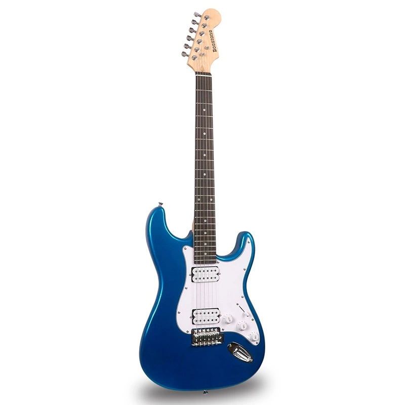 Электрогитара BOSSTONE SG-04 BL+Bag 6 струн,синий фото 1