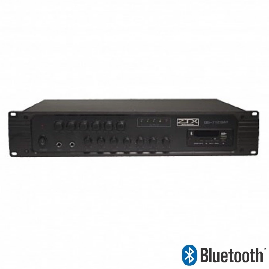 Микшер-усилитель ZTX audio QG-7120 AT120W фото 1