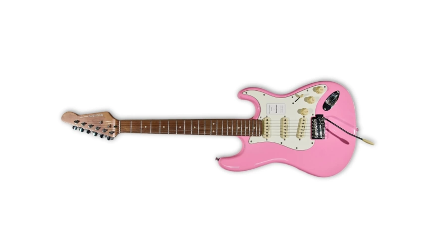 Электрогитара BOSSTONE SEG-03 PK  6 струн,цвет розовый фото 1