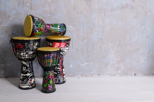 Джембе TERRIS DPC-10 HOP граффити фото 2