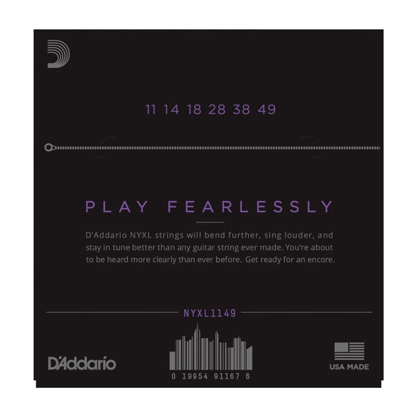 Струны д/эл.DADARIO NYXL 1149 Medium  фото 2